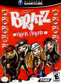 Bratz Rock Angelz PAL Gamecube PAL box art