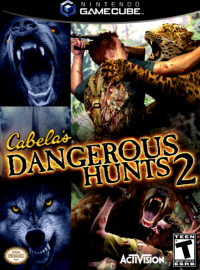 Cabela's Dangerous Hunts 2 Gamecube US box art