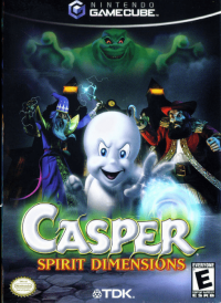 Casper Spirit Dimensions Gamecube  box art