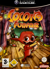 Cocoto Funfair PAL Gamecube PAL box art