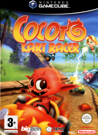 Cocoto Kart Racer PAL Gamecube PAL box art