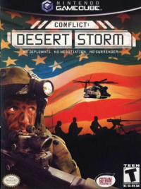 Conflict Desert Storm Gamecube US box art