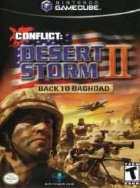 Conflict Desert Storm 2 Gamecube US box art