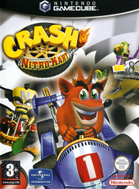 Crash Nitro Kart PAL Gamecube PAL box art
