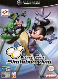 Disney Sports Skateboarding JP Gamecube JP box art