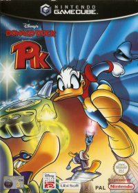 Disney's Donald Duck: PK PAL Gamecube box art