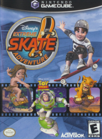 Disney's Extreme Skate Adventure Gamecube  box art