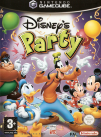 Disney's Party PAL Gamecube  box art
