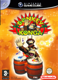 Donkey Konga JP Gamecube JP box art
