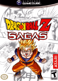 Dragon Ball Z Sagas Gamecube US box art