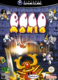 Eggo Mania PAL Gamecube PAL box art