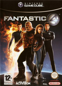 Fantastic 4 PAL Gamecube PAL box art