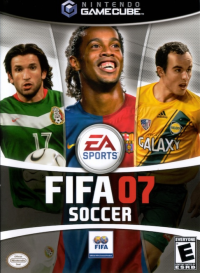FIFA 07 Gamecube US box art