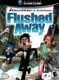 Flushed Away Gamecube US box art