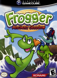 Frogger Ancient Shadow Gamecube  box art