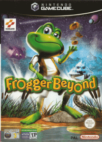 Frogger Beyond PAL Gamecube PAL box art