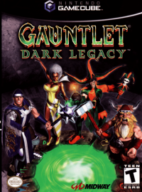 Gauntlet Dark Legacy Gamecube US box art
