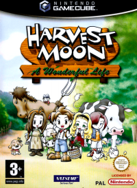 Harvest Moon A Wonderful Life Gamecube US box art