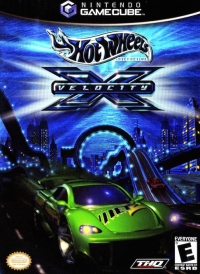 Hot Wheels Velocity X PAL Gamecube PAL box art