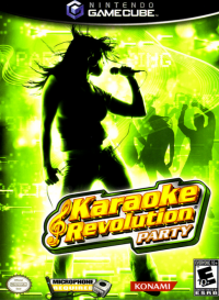 Karaoke Revolution Party Gamecube US box art