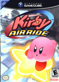 Kirby Air Ride PAL Gamecube PAL box art