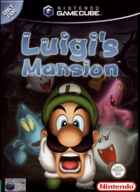 Luigi's Mansion Gamecube  box art