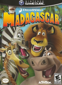 Madagascar PAL Gamecube PAL box art