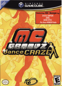 MC Groovz Dance Craze Gamecube US box art