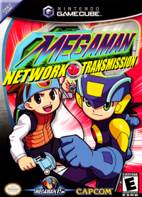 Mega Man Network Transmission Gamecube  box art