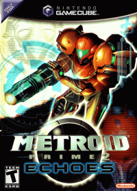 Metroid Prime 2 Echoes PAL Gamecube PAL box art
