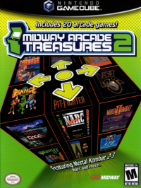 Midway Arcade Treasures 2 Gamecube US box art