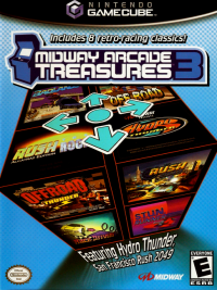 Midway Arcade Treasures 3 Gamecube US box art