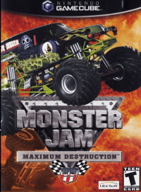 Monster Jam Maximum Destruction Gamecube US box art