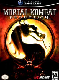 Mortal Kombat Deception Gamecube US box art