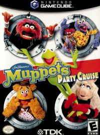 Muppets Party Cruise Gamecube US box art