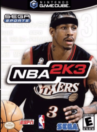 NBA 2K3 Gamecube  box art