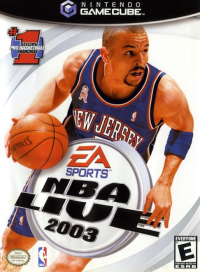 NBA Live 2003 Gamecube US box art