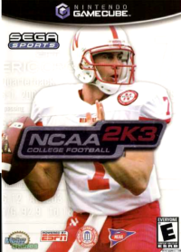 NCAA College Football 2K3 Gamecube US box art