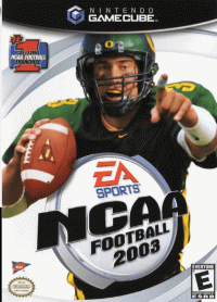 NCAA Football 2003 Gamecube box art