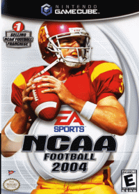 NCAA Football 2004 Gamecube  box art