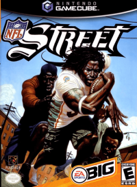 NFL Street Gamecube  box art