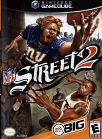 NFL Street 2 Gamecube  box art