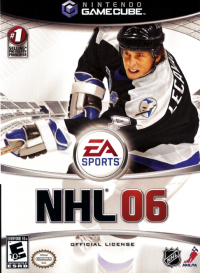 NHL 06 Gamecube US box art