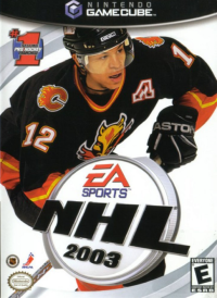 NHL 2003 Gamecube US box art