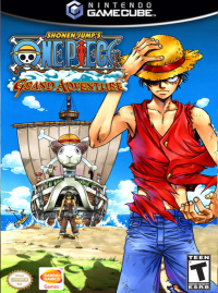 One Piece Grand Adventure Gamecube  box art