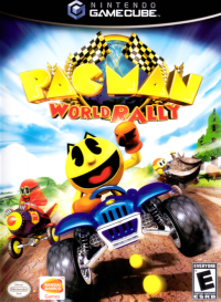 Pac-Man World Rally Gamecube  box art