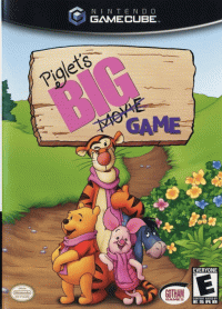 Piglet's Big Game Gamecube US box art