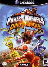 Power Rangers Dino Thunder Gamecube US box art