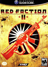 Red Faction II PAL Gamecube box art