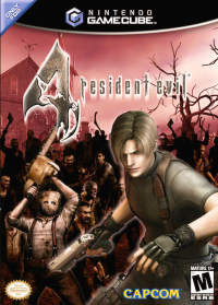 Resident Evil 4 Gamecube  box art